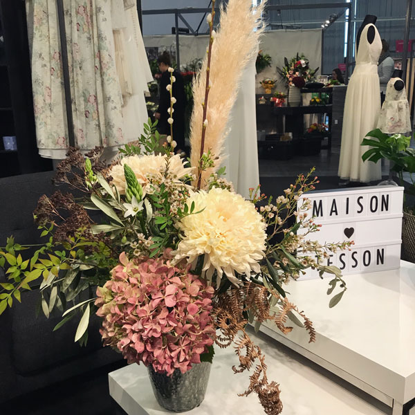 Bouquet de fleurs de saison issu d'un abonnement