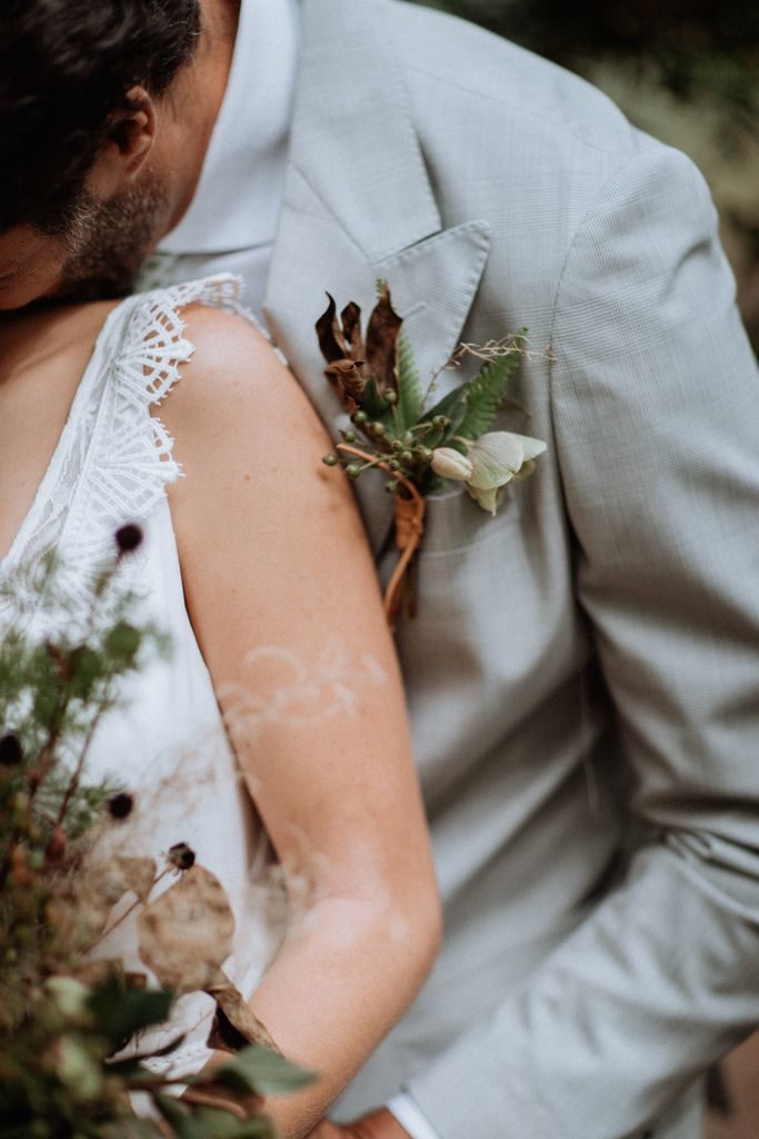 boutonniere marie sauvage vegetal