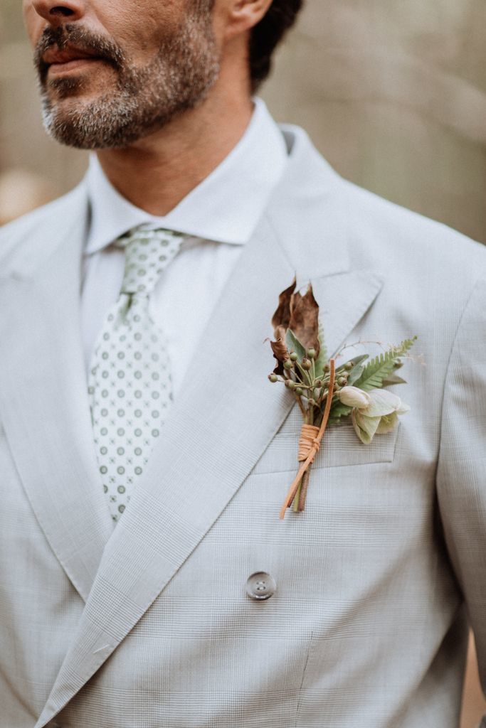 boutonniere marie sauvage vegetal