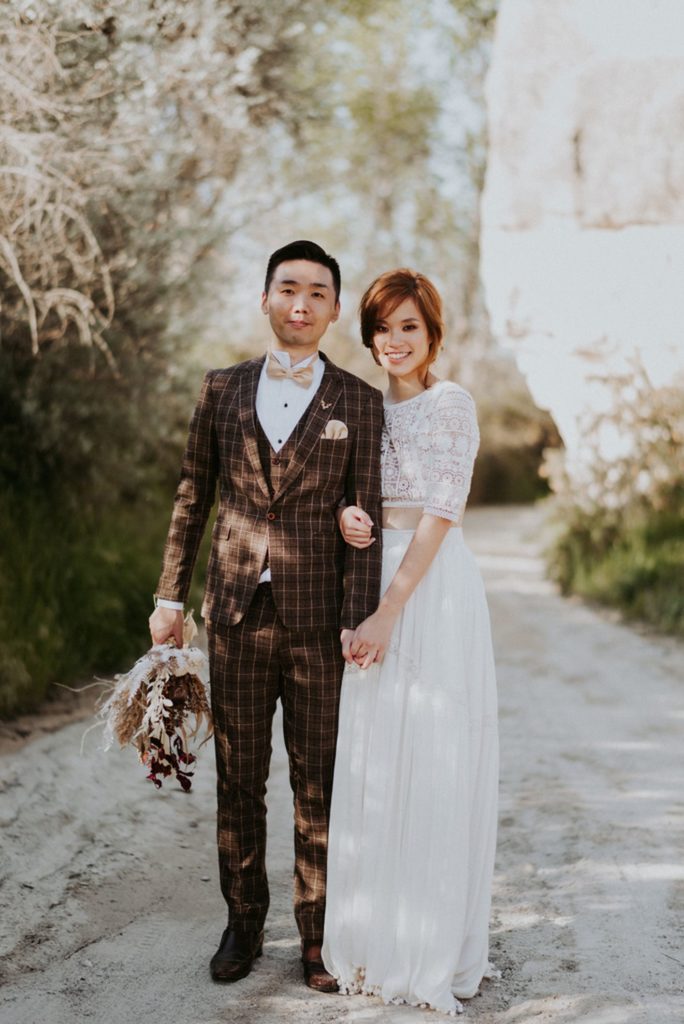 elopement destination wedding Cappadoce dried flowers