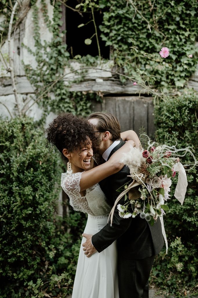 mariage romantique bohème giverny