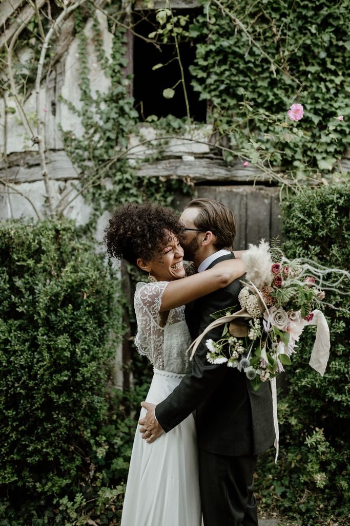 mariage romantique bohème giverny