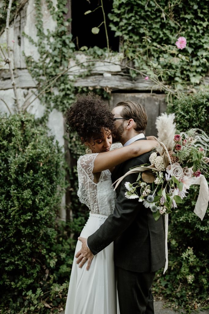 mariage romantique bohème giverny