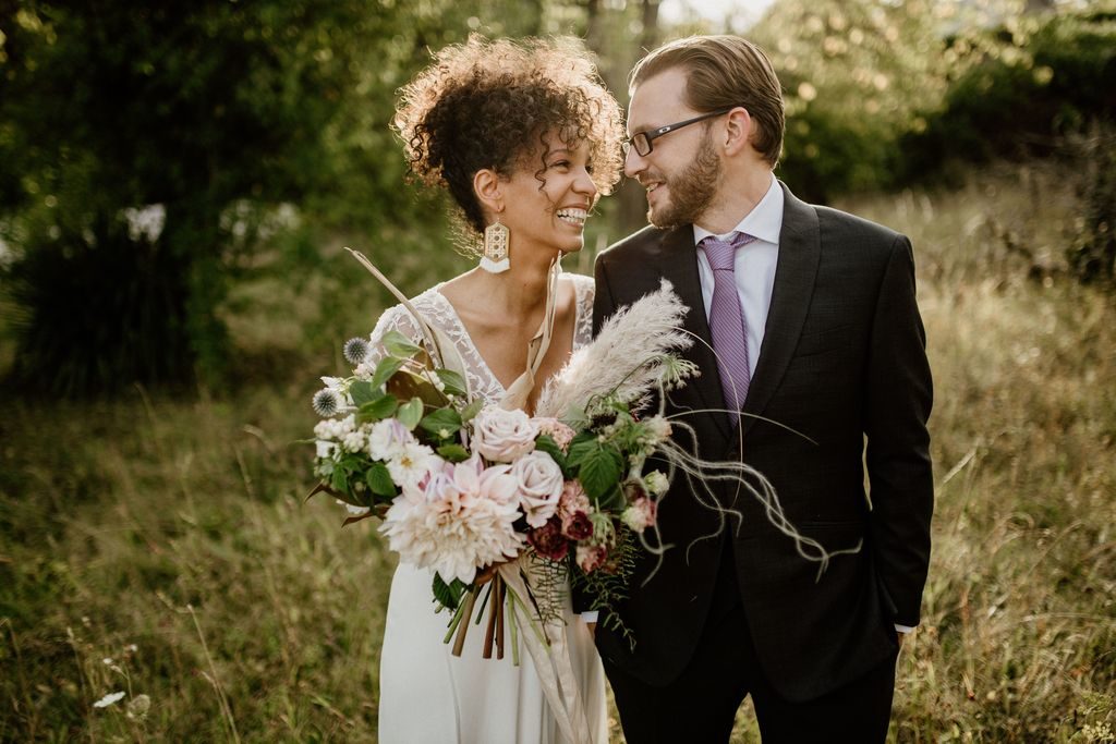 mariage romantique bohème giverny