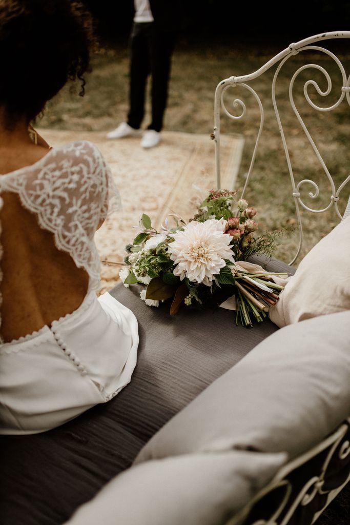 mariage romantique bohème giverny