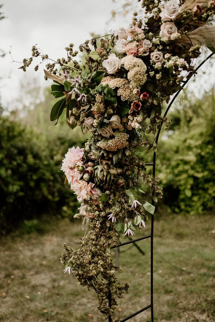 mariage romantique bohème giverny