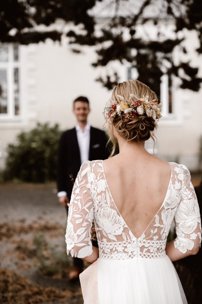 mariage fleurs sechees