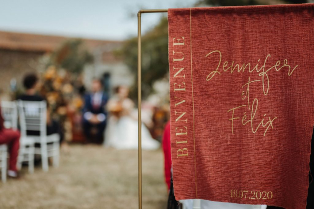 mariage terracotta bohème Vendée 