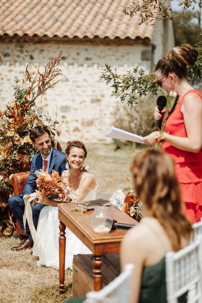 mariage terracotta bohème Vendée