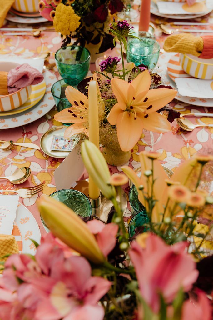 fleurs mariage colore indien ecoresponsable