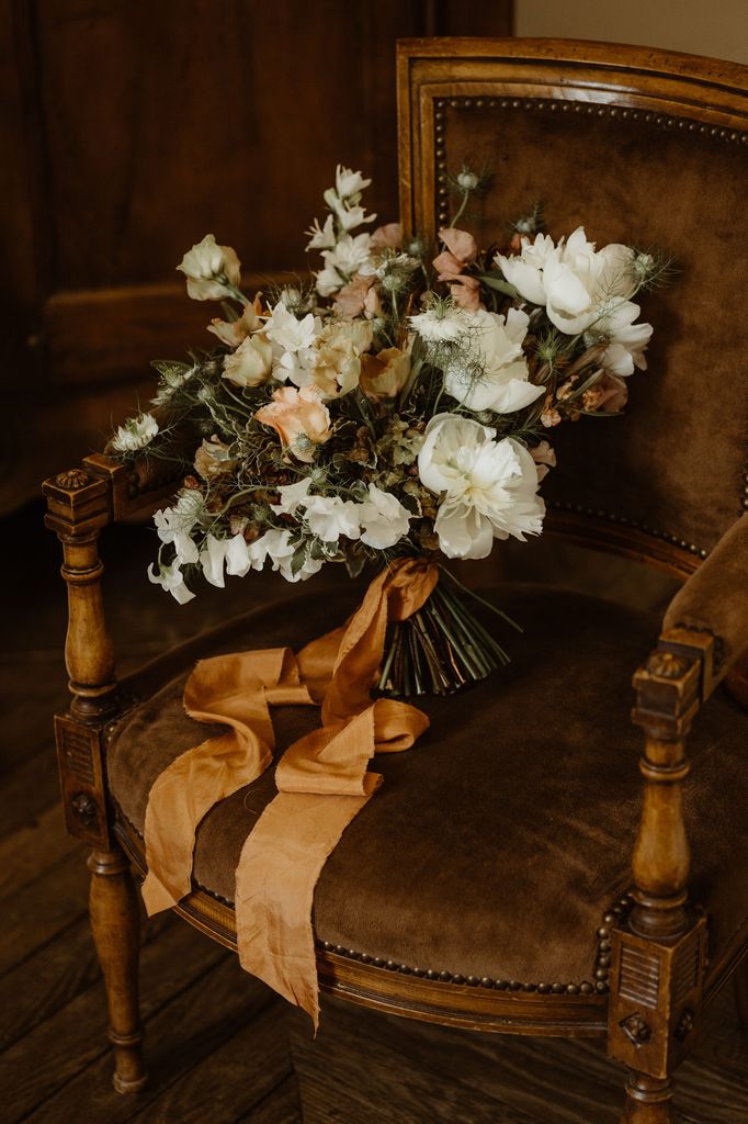 bouquet mariee cuivre