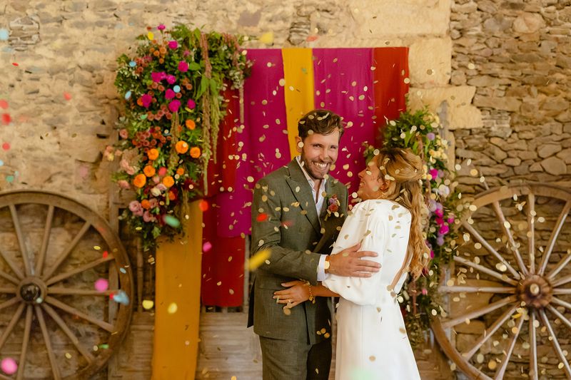 mariage coloré citardière